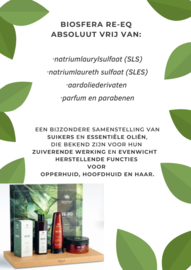 FAIPA - BIOSFERA - HYDRATANTE- SHAMPOO - 250ML - VOCHTINBRENGEND  BIOLOGISCH ORGANISCH