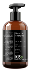 KIS HAIR - KIS GREEN - SMOOTH SHAMPOO  250 ML - VEGAN