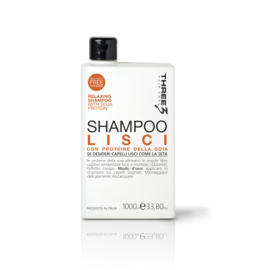 FAIPA - THREE  LISCI SHAMPOO  - RELAXING SHAMPOO - PARABENENE VRIJ 1000ML