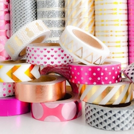 Masking tape Goud streep