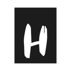 Letterslinger - letter H