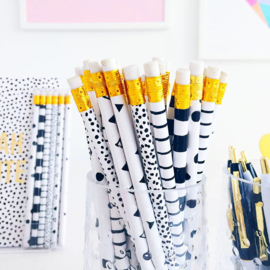 Studio Stationery - Pretty prints Pencil set (6 stuks)