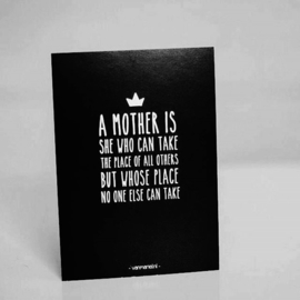 A6 | A mother is
