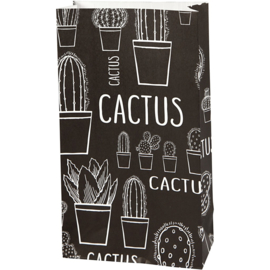 Papieren zak cactus