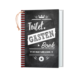 Toiletgastenboek ‘in te vullen tijdens je bezoek’
