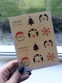 Stickervel kerst | 12 stickers |