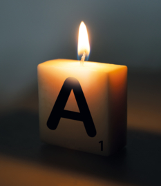 Letterkaars - A