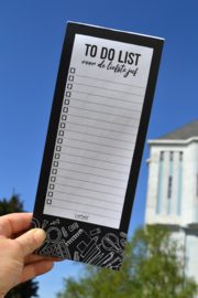 To do list van de liefste juf