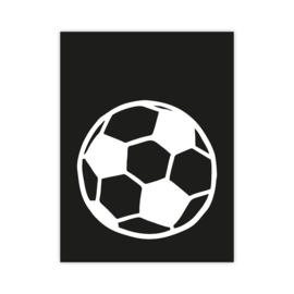 Letterslinger - symbool voetbal