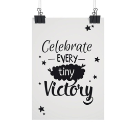 Celebrate every tine victory