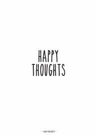 A6 | Happy thoughts