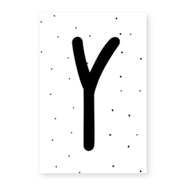 Naamslinger letter Y