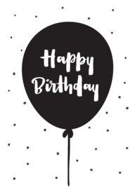 A6 | Happy Birthday ballon