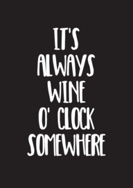 A6 | wine o'clock