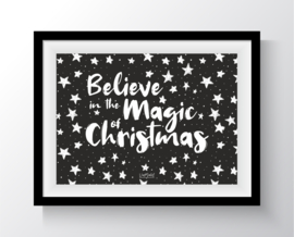 Believe in the magic of christmas (sterren)