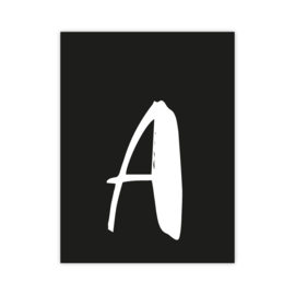 Letterslinger - letter A