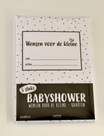 Wensen  voor de baby (set van 5 kaarten)