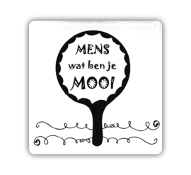 Kaart (blik) - Mens wat ben je mooi