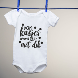 Van kusjes word je niet dik