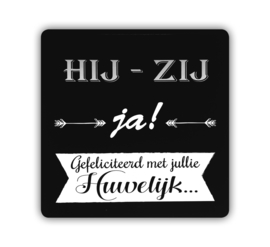 Kaart (blik) - Hij zij ja