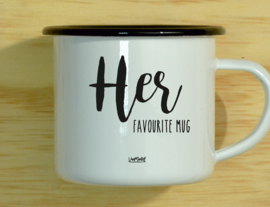 MOK (EMAILLE) - Her favourite mug