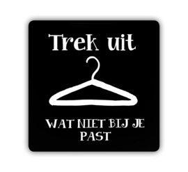 Kaart (blik) - Trek uit wat niet bij je past