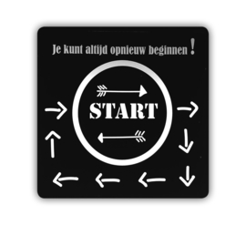 Kaart (blik) - Je kunt altijd opnieuw beginnen