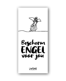 Kadolabel | Bescherm engel voor jou