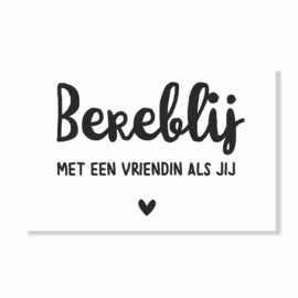 Kadokaart | Bereblij met een vriendin als jij