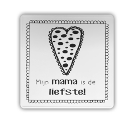 Kaart (blik) - Mijn mama is de liefste