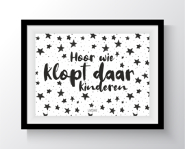 Hoor wie klopt daar (sterren)