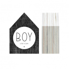 Huisje hout | Boy maat S
