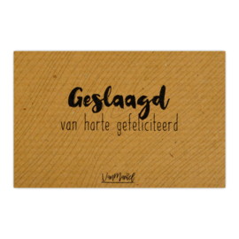 Kadokaart (kraft) | Geslaagd