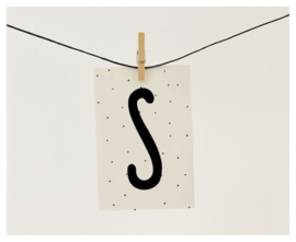 Naamslinger letter S