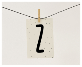 Naamslinger letter Z