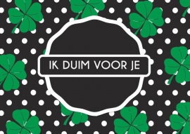 A6 | Ik duim voor je