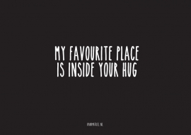 A6 | My favourite place is inside your hug