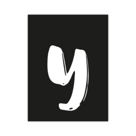 Letterslinger - letter Y