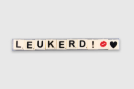 Letterkaarsjes in verpakking - Leukerd