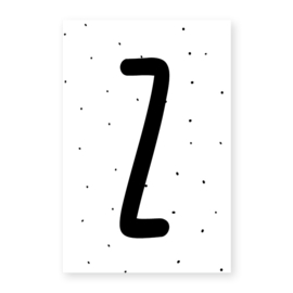 Naamslinger letter Z