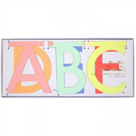 Word banner "multi color"