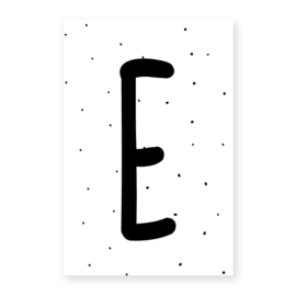 Naamslinger letter E