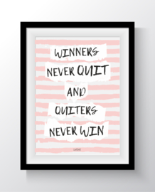 Winners never quit