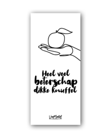 Kadolabel | Heel veel beterschap