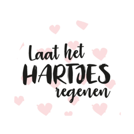 Schudbol laat het hartjes regenen