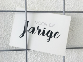 A6 | Voor de jarige