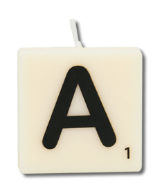Letterkaars - A