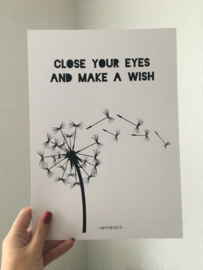 A6 | Close your eyes & make a wish (sale)