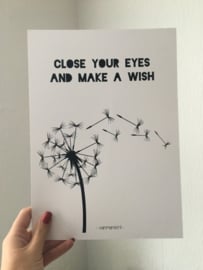 A6 | Close your eyes & make a wish (sale)