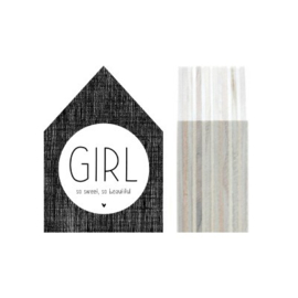 Huisje hout | Girl maat S